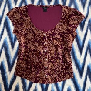 Adorable corset style top